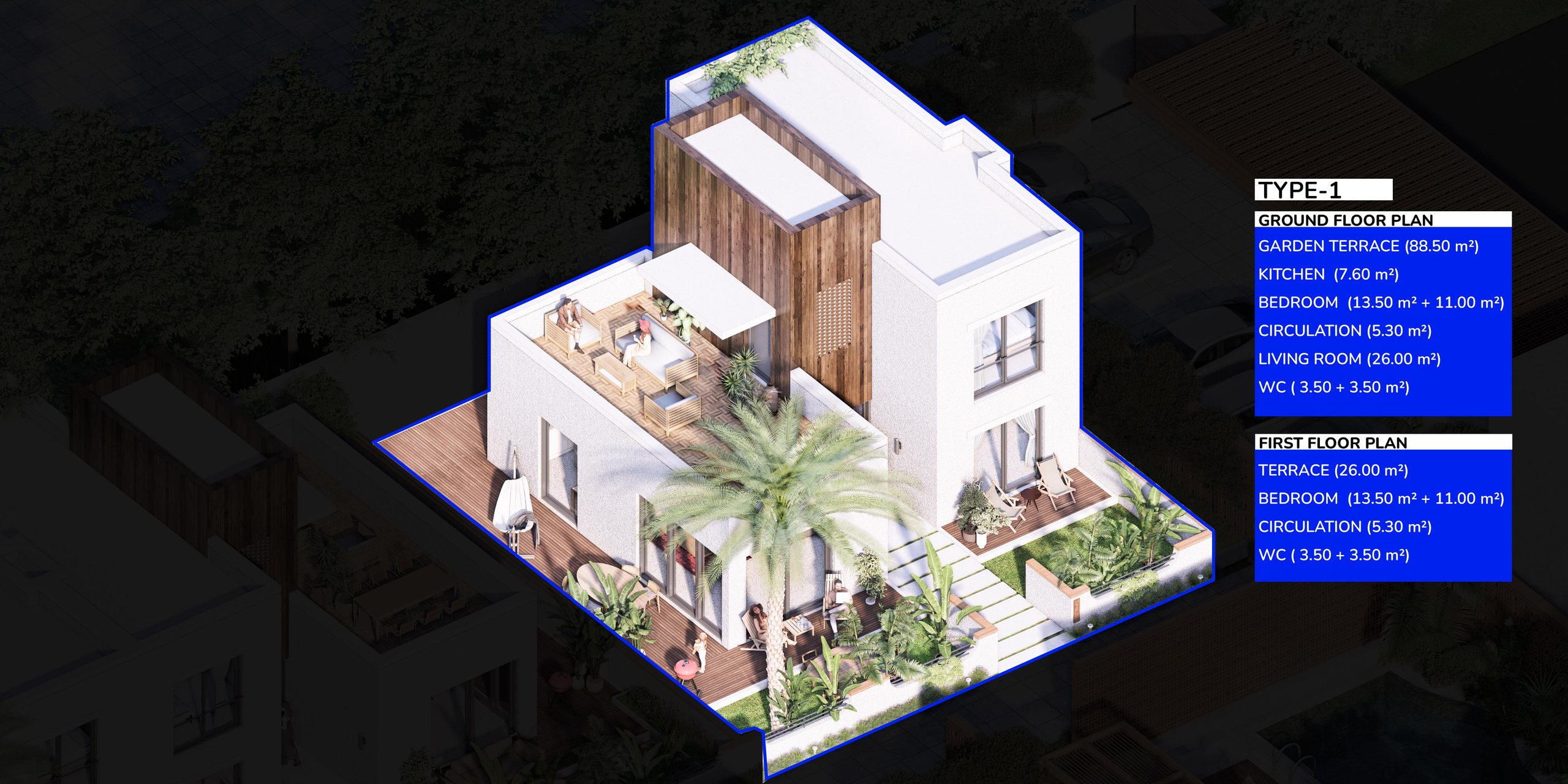 Six Houses, Tripoli, Libya
